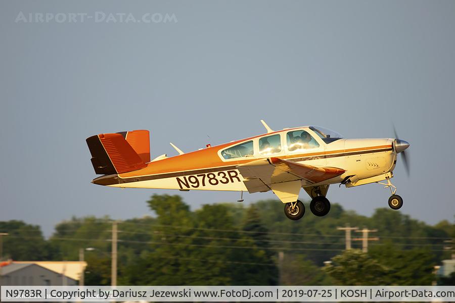 N9783R, 1960 Beech M35 Bonanza C/N D-6488, Beech M35 Bonanza  C/N D-6488, N9783R
