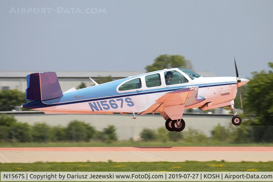 N1567S, 1962 Beech P35 Bonanza C/N D-6993, Beech P35 Bonanza  C/N D-6993, N1567S