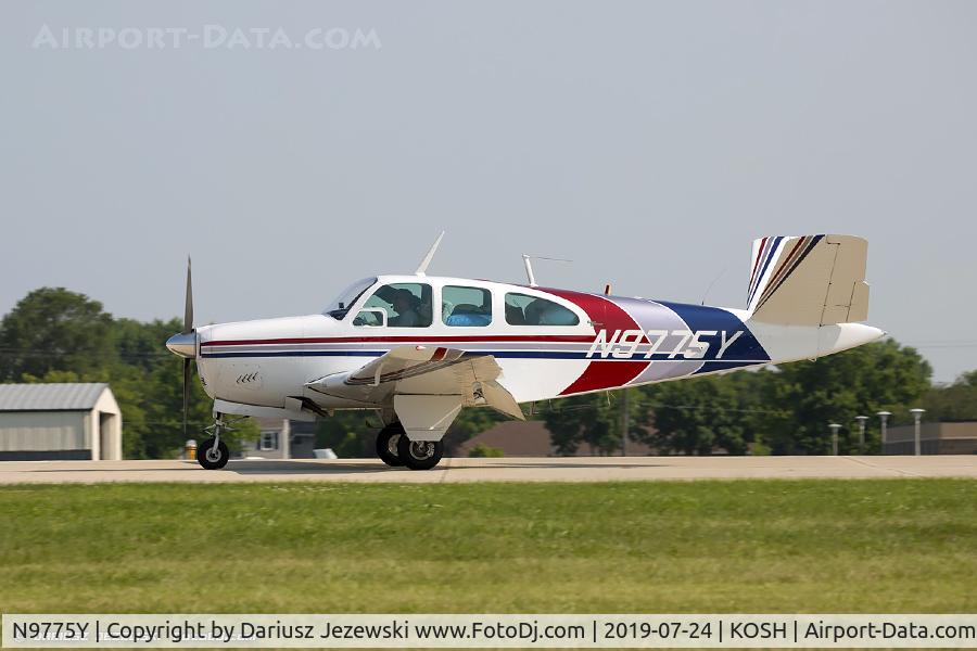 N9775Y, 1963 Beech P35 Bonanza C/N D-7156, Beech P35 Bonanza  C/N D-7156, N9775Y