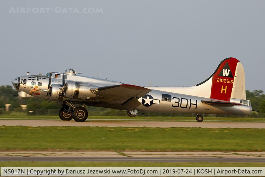 N5017N, 1944 Lockheed/Vega (Boeing) B-17G-105-VE Flying Fortress C/N 8649, Boeing B-17G Flying Fortress 