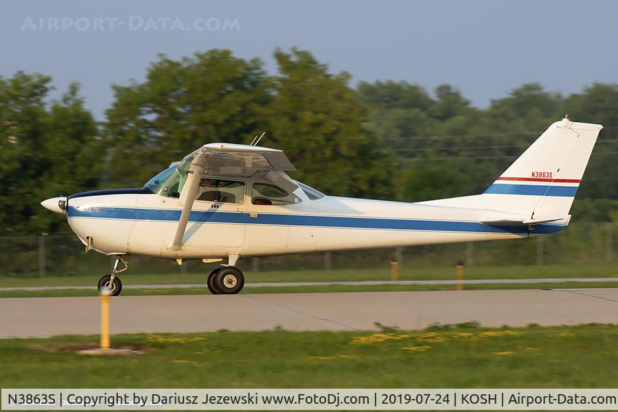 N3863S, 1963 Cessna 172E C/N 17251063, Cessna 172E Skyhawk  C/N 17251063, N3863S