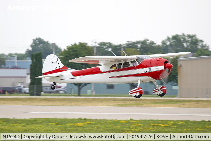 N1524D, 1952 Cessna 195A C/N 7746, Cessna 195A Bisinwssliner  C/N 7746, N1524D