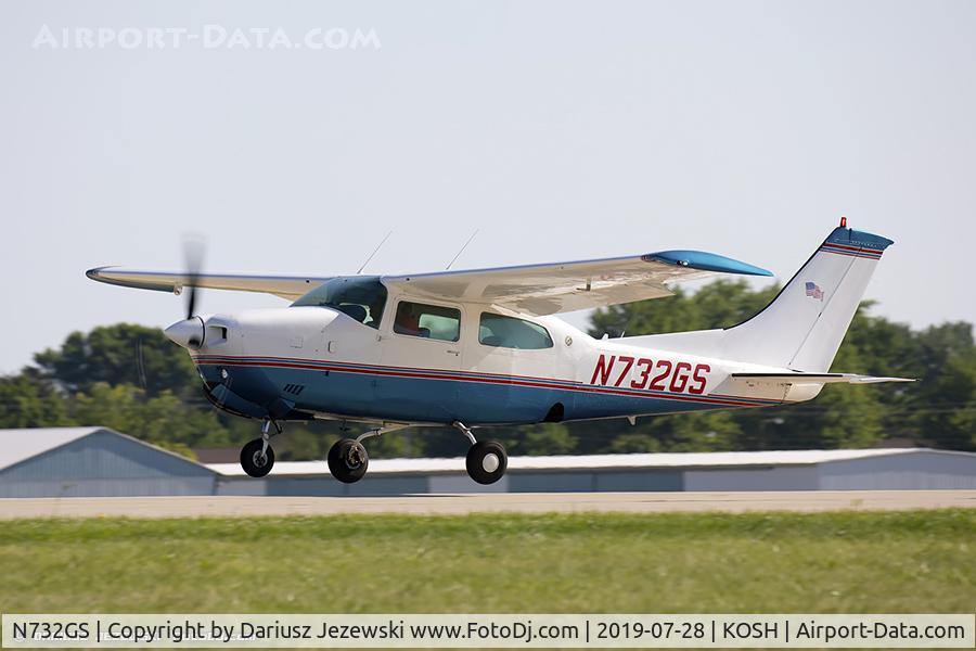 N732GS, 1976 Cessna T210L Turbo Centurion C/N 21061507, Cessna T210L Turbo Centurion  C/N 21061507, N732GS