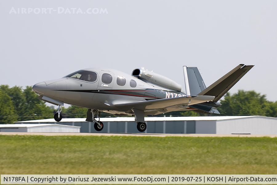 N178FA, 2019 Cirrus SF50 Vision C/N 0096, Cirrus SF50 Vision  C/N 96, N178FA
