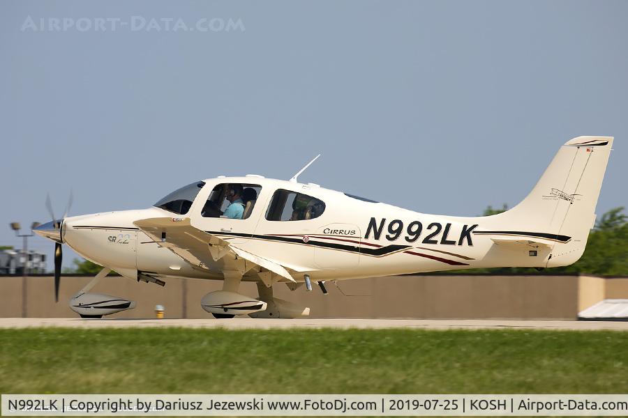 N992LK, 2003 Cirrus SR22 C/N 0610, Cirrus SR22  C/N 610, N992LK