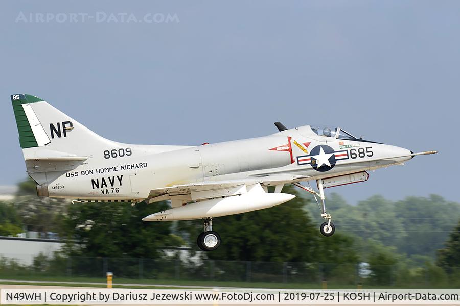 N49WH, 1959 Douglas A-4B Skyhawk C/N 11366, Douglas A-4B Skyhawk  C/N 11366, N49WH