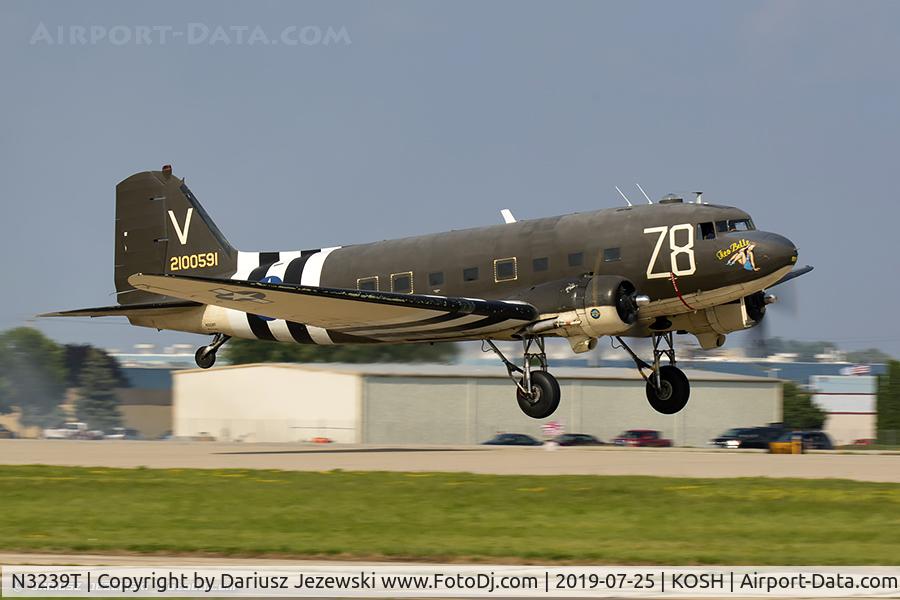 N3239T, 1943 Douglas DC3C-S1C3G (C-47A-65-DL) C/N 19054, Douglas DC-3C-S1C3G (C-47A-65-DL Skytrain) 