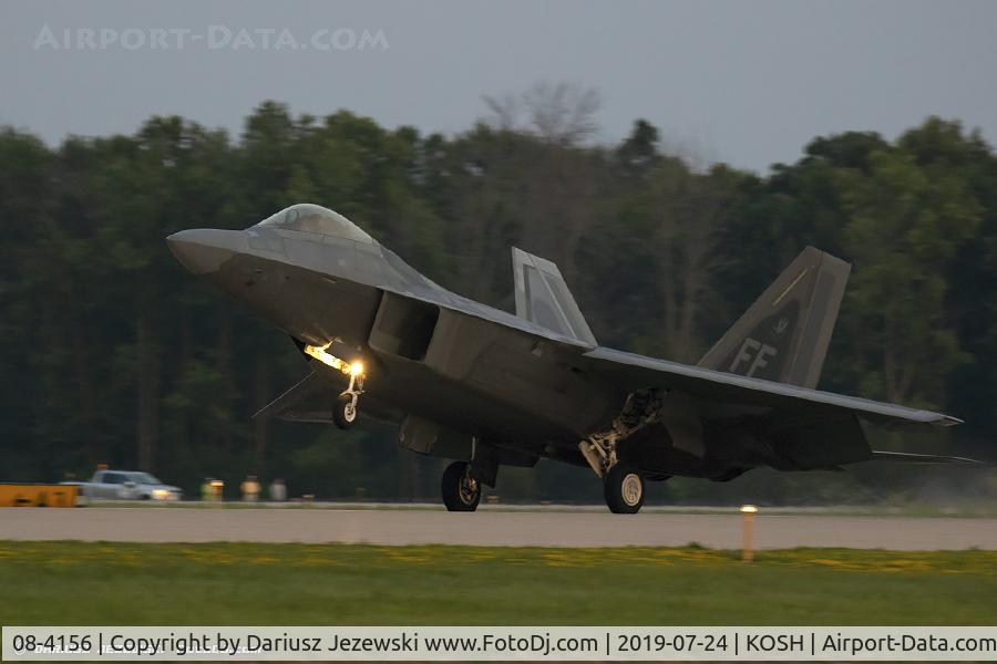 08-4156, 2008 Lockheed Martin F-22A Raptor C/N 645-4156, F-22 Raptor 08-4156 FF from 94th FS 