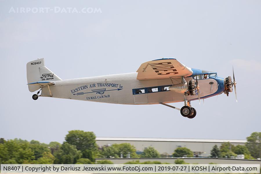 N8407, 1929 Ford 4-AT-E Tri-Motor C/N 69, Ford 4-AT-E Trimotor  C/N 69, NC8407