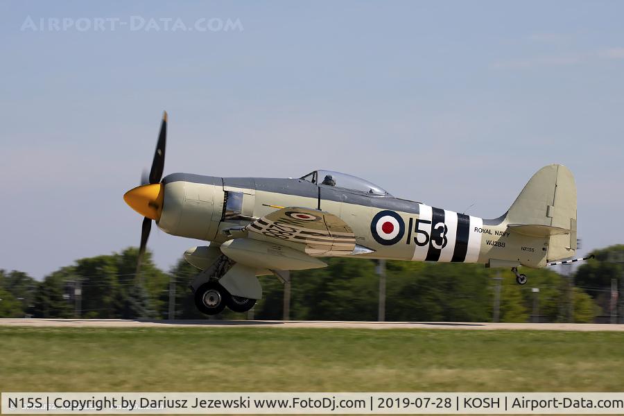 N15S, 1953 Hawker Sea Fury FB.11 C/N 41H/696792, Hawker Sea Fury FB.11  C/N 41H/696792, NX15S