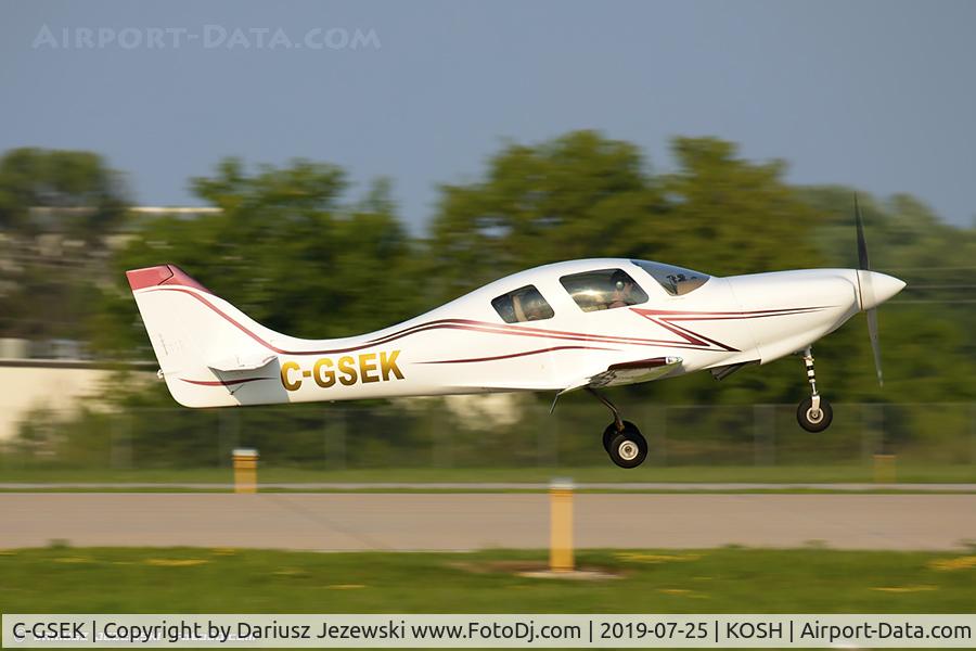 C-GSEK, 2007 Lancair IV C/N 193, Lancair IV  C/N 193, C-GSEK