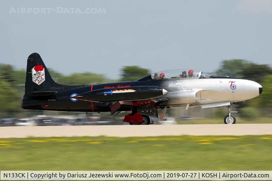 N133CK, 1951 Lockheed T-33A Shooting Star C/N 580-7138, Lockheed T-33A Shooting Star  C/N 51-17445, N133CK