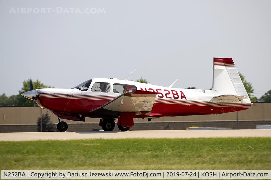 N252BA, Mooney M20K C/N 25-1122, Mooney M20K  C/N 25-1122, N252BA
