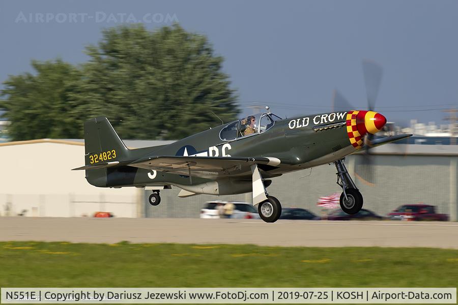 N551E, 1943 North American P-51B-1NA Mustang C/N 102-24700, North American P-51B Mustang 