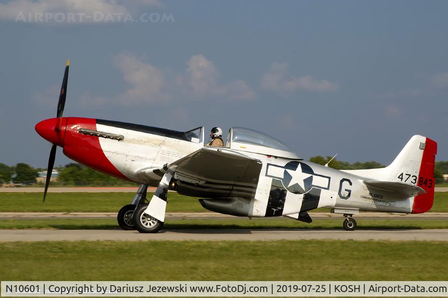 N10601, 1944 North American P-51D Mustang C/N 122-40383, North American P-51D Mustang  C/N 44-73843, NL10601