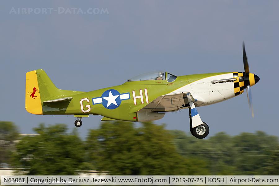 N6306T, 1960 North American/aero Classics P-51D C/N 44-74878, North American P-51D Mustang  C/N 44-74878, N6306T