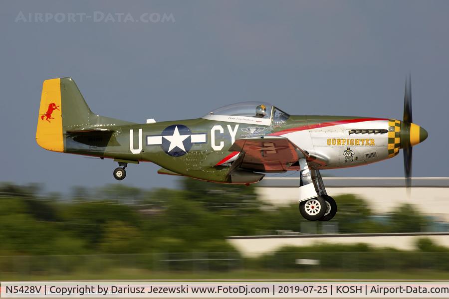 N5428V, 1944 North American P-51D Mustang C/N 122-39723, North American P-51D Mustang 