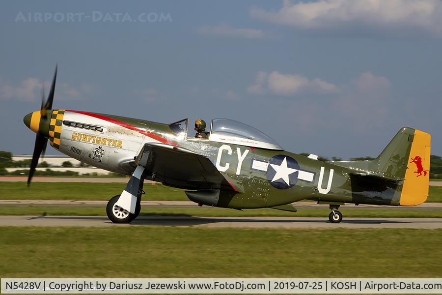 N5428V, 1944 North American P-51D Mustang C/N 122-39723, North American P-51D Mustang 