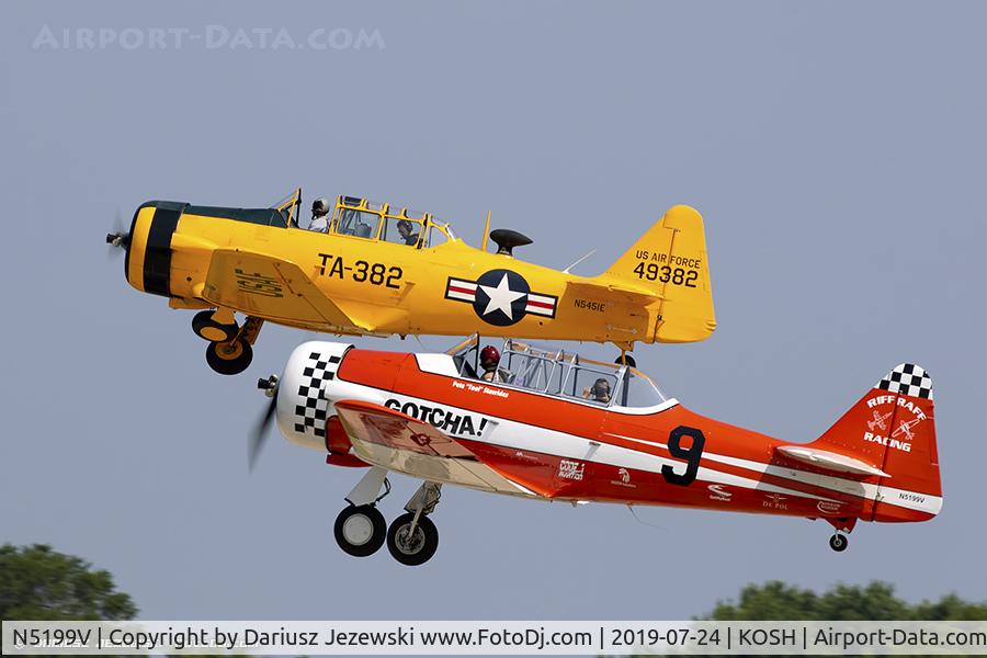 N5199V, 1960 North American SNJ-5 Texan C/N 43875, North American SNJ-5 Texan  C/N 43875, N5199V