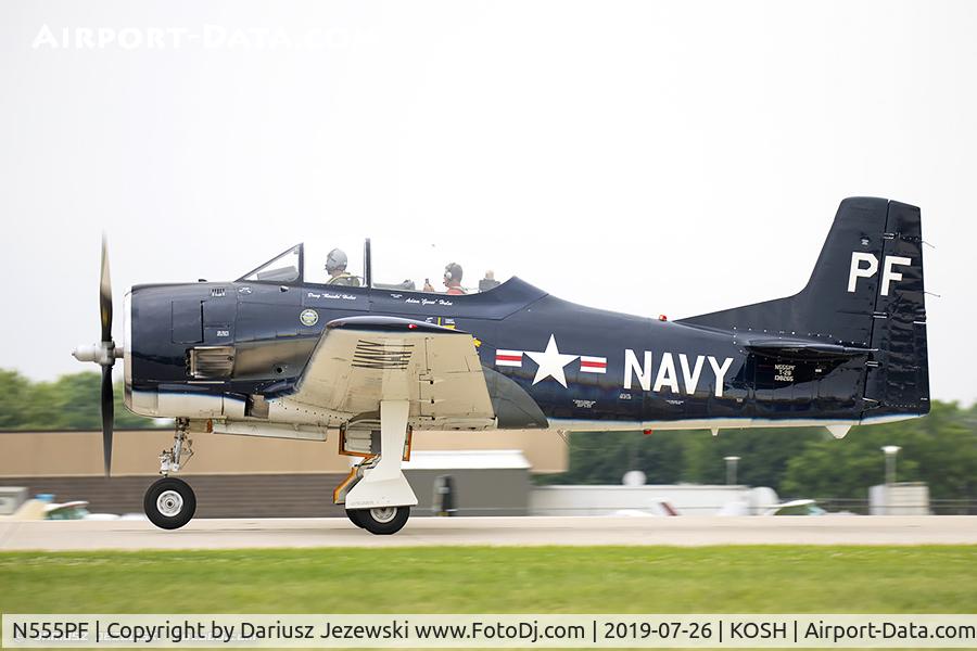 N555PF, 1954 North American T-28B Trojan C/N 200-336 (138265), North American T-28B Trojan  C/N 138265, N555PF