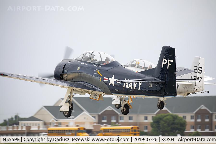 N555PF, 1954 North American T-28B Trojan C/N 200-336 (138265), North American T-28B Trojan  C/N 138265, N555PF