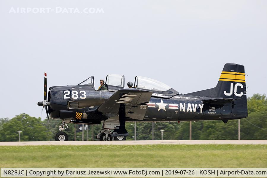 N828JC, 1955 North American T-28B Trojan C/N 219-11, North American T-28B Trojan  C/N 140012, NX828JC