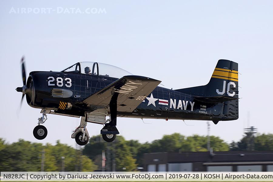 N828JC, 1955 North American T-28B Trojan C/N 219-11, North American T-28B Trojan  C/N 140012, NX828JC