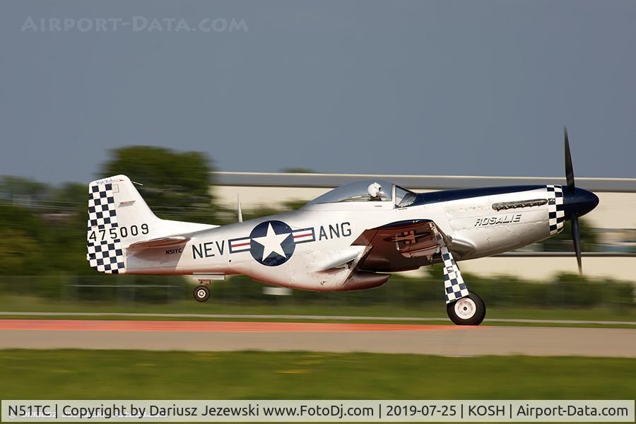 N51TC, 1944 North American/aero Classics P-51D C/N 44-75009, North American/Aero Classics P-51D Mustang  C/N 44-75009, N51TC