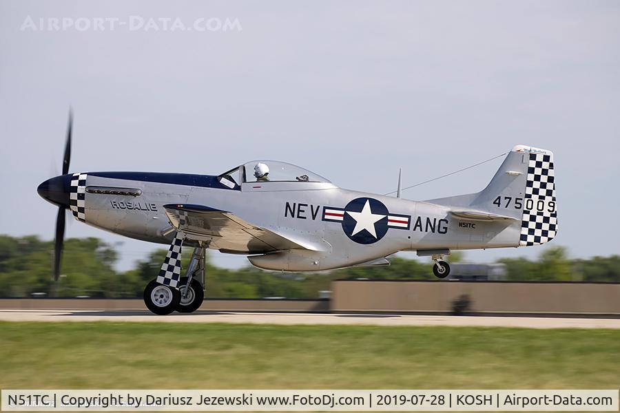 N51TC, 1944 North American/aero Classics P-51D C/N 44-75009, North American/Aero Classics P-51D Mustang  C/N 44-75009, N51TC