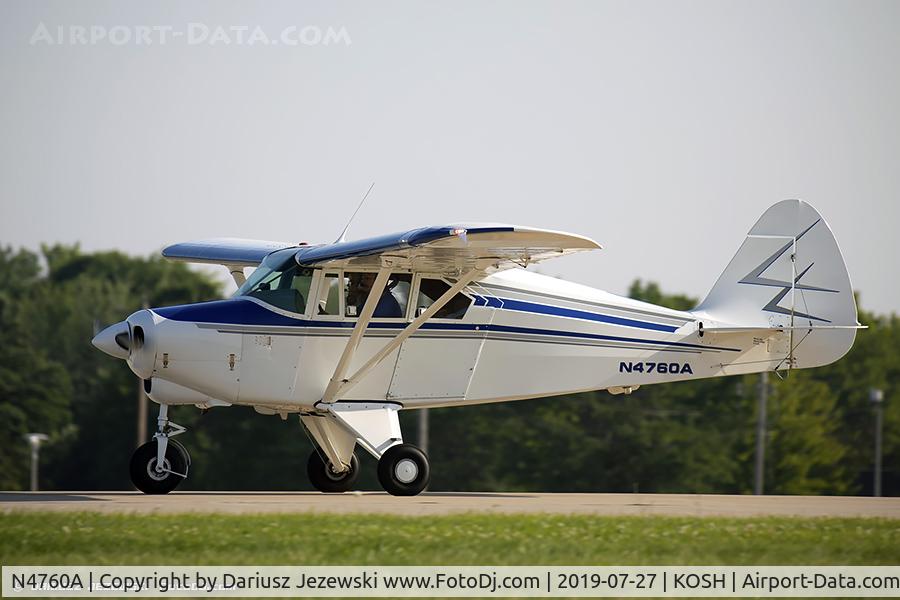N4760A, 1956 Piper PA-22-150 C/N 22-3908, Piper PA-22-150 Tri-Pacer  C/N 22-3908, N4760A