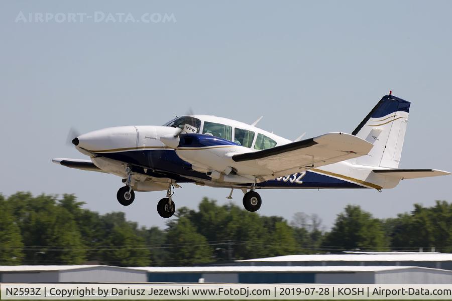 N2593Z, 1980 Piper PA-23-250 Apache C/N 27-8154007, Piper PA-23-250 Apache  C/N 27-8154007, N2593Z