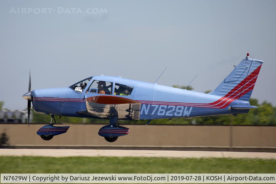 N7629W, 1964 Piper PA-28-180 C/N 28-1596, Piper PA-28-180 Cherokee  C/N 28-1596, N7629W