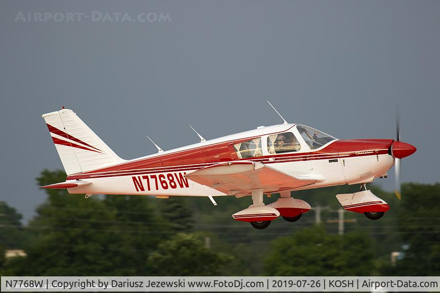 N7768W, 1964 Piper PA-28-180 Cherokee C/N 28-1769, Piper PA-28-180 Cherokee  C/N 28-1769, N7768W