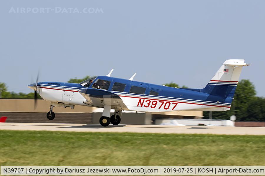 N39707, 1978 Piper PA-32RT-300T Turbo Lance II C/N 32R-7887118, Piper PA-32RT-300T Turbo Lance II  C/N 32R-7887118, N39707