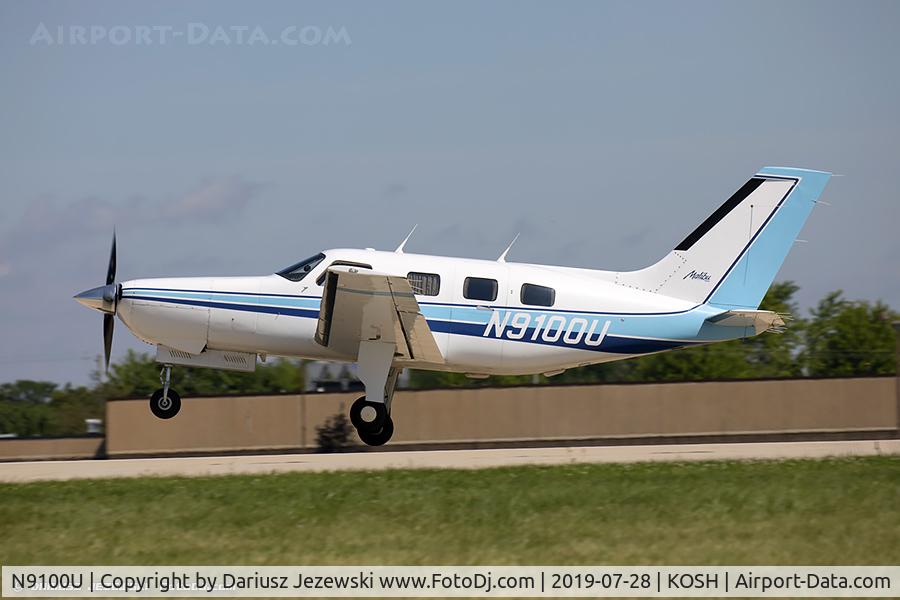 N9100U, 1986 Piper PA-46-310P Malibu C/N 4608011, Piper PA-46-310P Malibu  C/N 4608011, N9100U