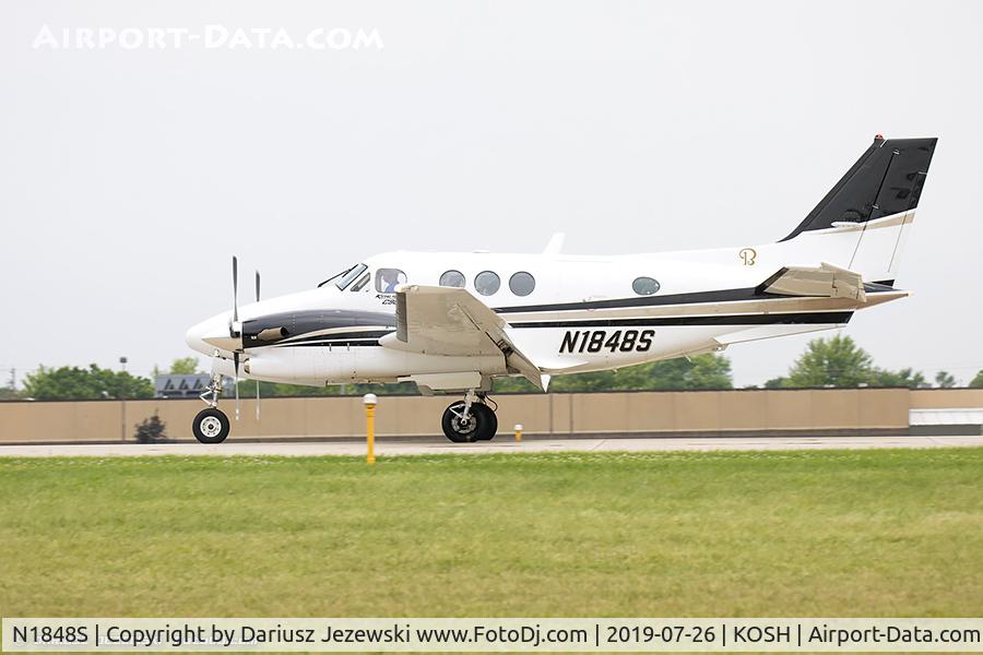 N1848S, 1996 Raytheon Aircraft Company C90A C/N LJ-1455, Raytheon C90A King Air  C/N LJ-1455, N1848S