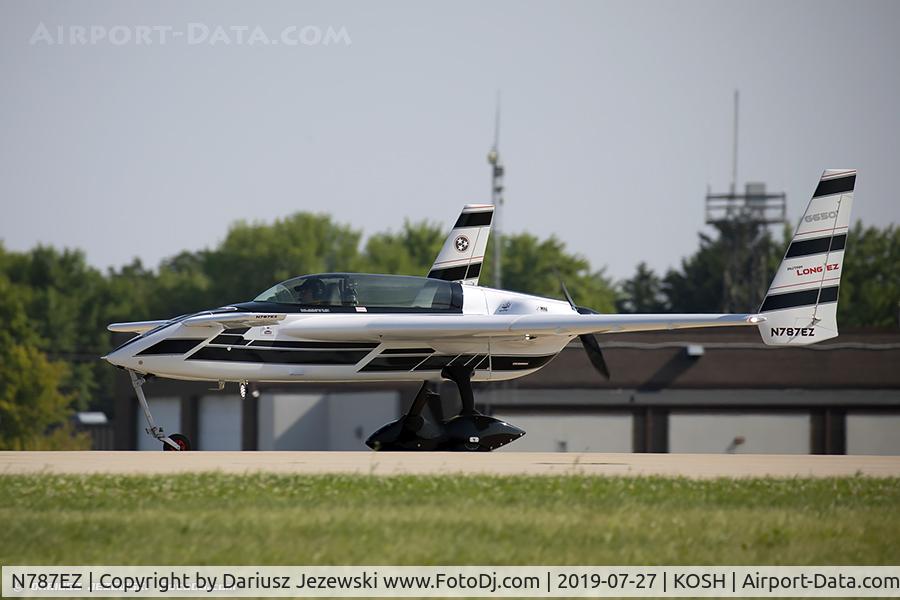 N787EZ, 1985 Rutan Long-EZ C/N 1217, Rutan Long-EZ  C/N 1217, N787EZ