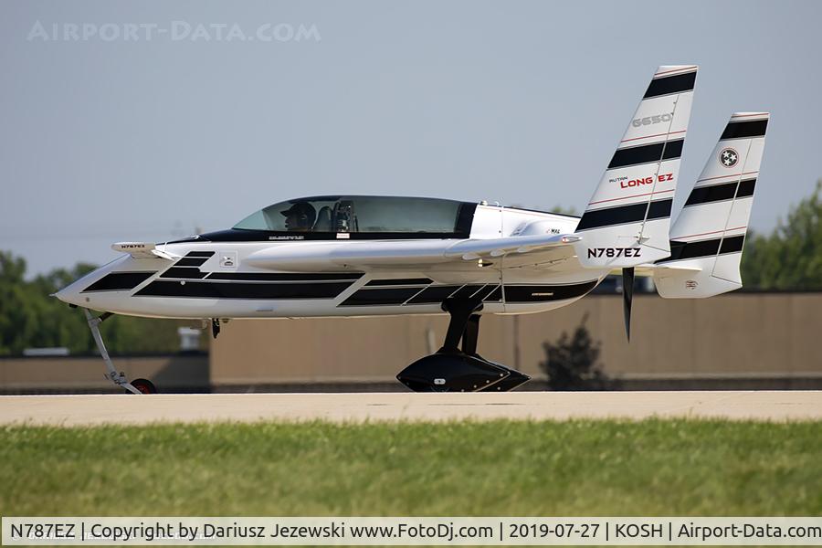 N787EZ, 1985 Rutan Long-EZ C/N 1217, Rutan Long-EZ  C/N 1217, N787EZ