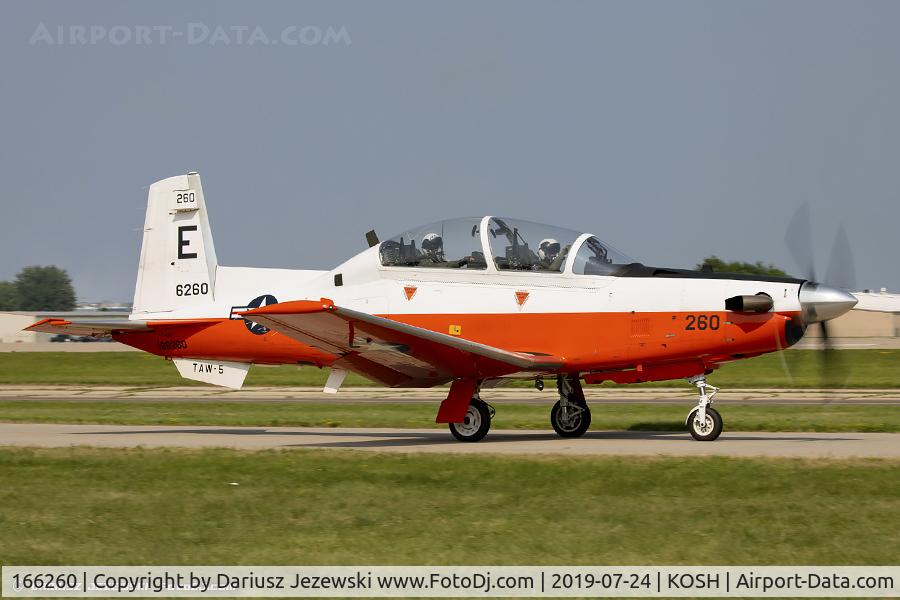 166260, 2016 Raytheon T-6B Texan II C/N PN-251, T-6B Texan II 166260 E-260 from  TAW-5 NAS Whiting Field, FL