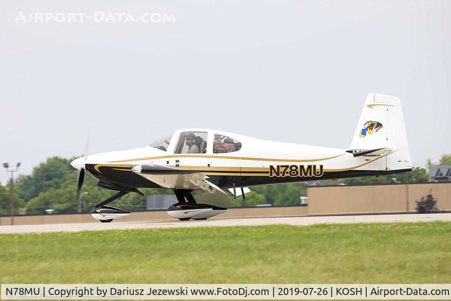 N78MU, 2007 Vans RV-10 C/N 40428, Vans RV-10  C/N 40428, N78MU