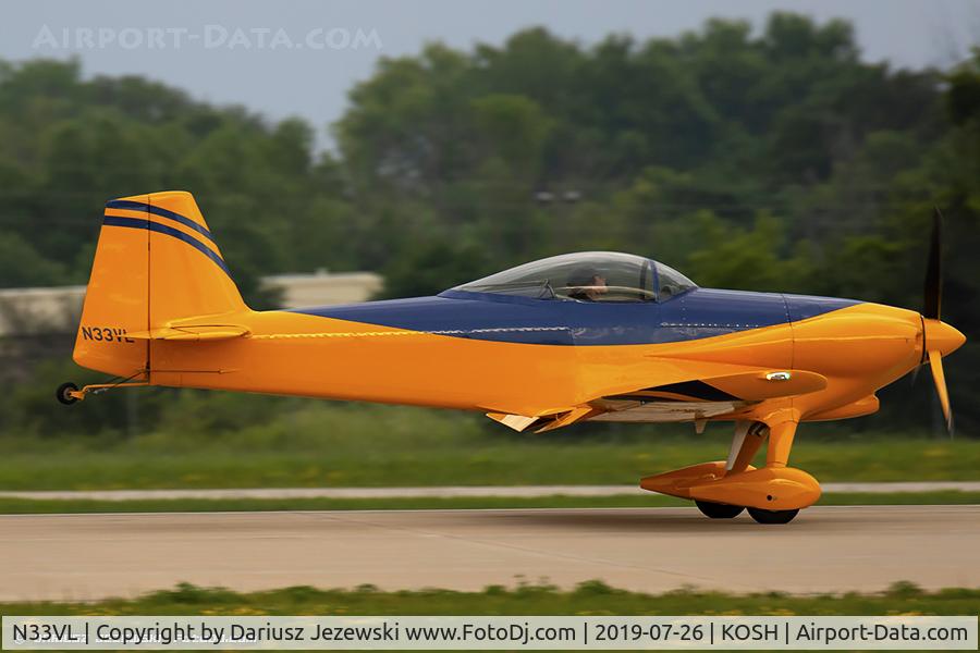 N33VL, 1994 Vans RV-3 C/N 11043, Vans RV-3  C/N 11043, N33VL