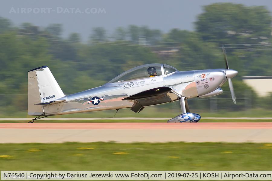 N76540, Vans RV-8 C/N 80733, Vans RV-8  C/N 80733, N76540