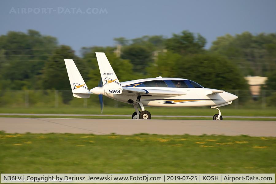 N36LV, Velocity Velocity XL-5 RG C/N 001 (N36LV), Velocity XL RG-5  C/N 001, N36LV