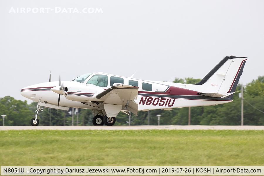 N8051U, 1990 Beech 58 Baron C/N TH-1607, Beech 58 Baron  C/N TH-1607, N8051U
