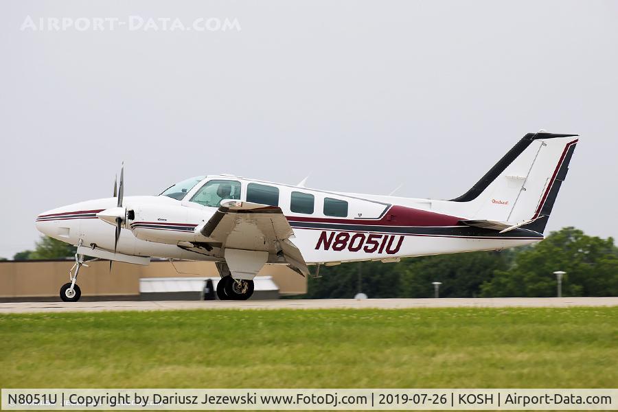 N8051U, 1990 Beech 58 Baron C/N TH-1607, Beech 58 Baron  C/N TH-1607, N8051U