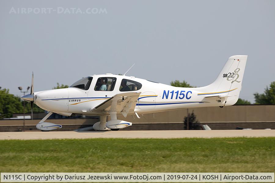 N115C, 2005 Cirrus SR22 G2 C/N 1279, Cirrus SR22 G2  C/N 1279, N115C