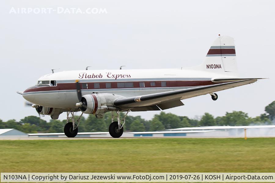 N103NA, 1945 Douglas DC-3C-S1C3G (C-47B) C/N 16821, Douglas C-47B 