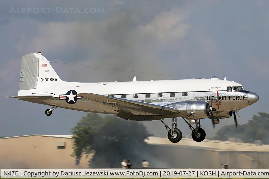 N47E, 1943 Douglas DC-3C (C-47A-60-DL) C/N 13816, Douglas DC-3C 