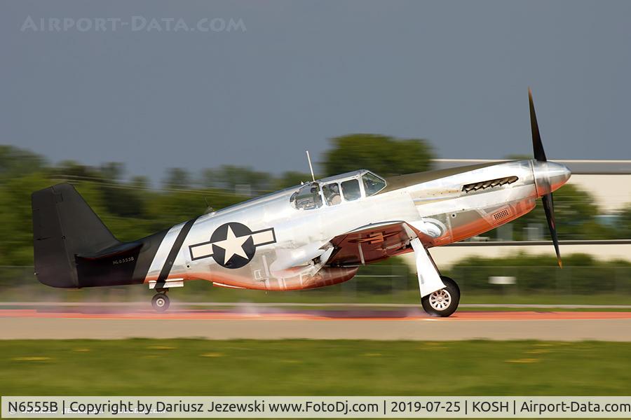 N6555B, 1943 North American P-51C Mustang C/N 103-26538, North American P-51C 