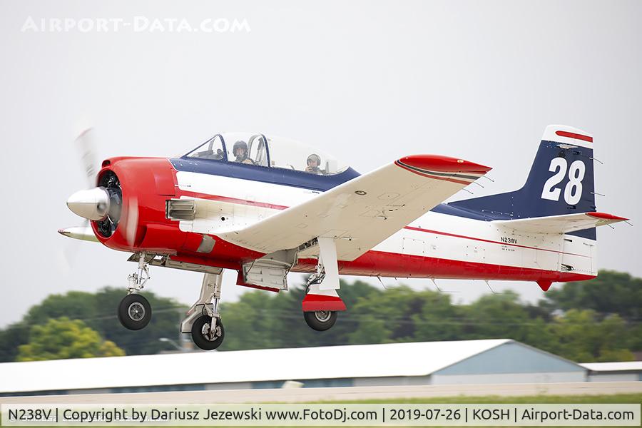 N238V, 1952 North American T-28B Trojan C/N 189-53 (52-1238), North American T-28B Trojan  C/N 52-1238, N238V